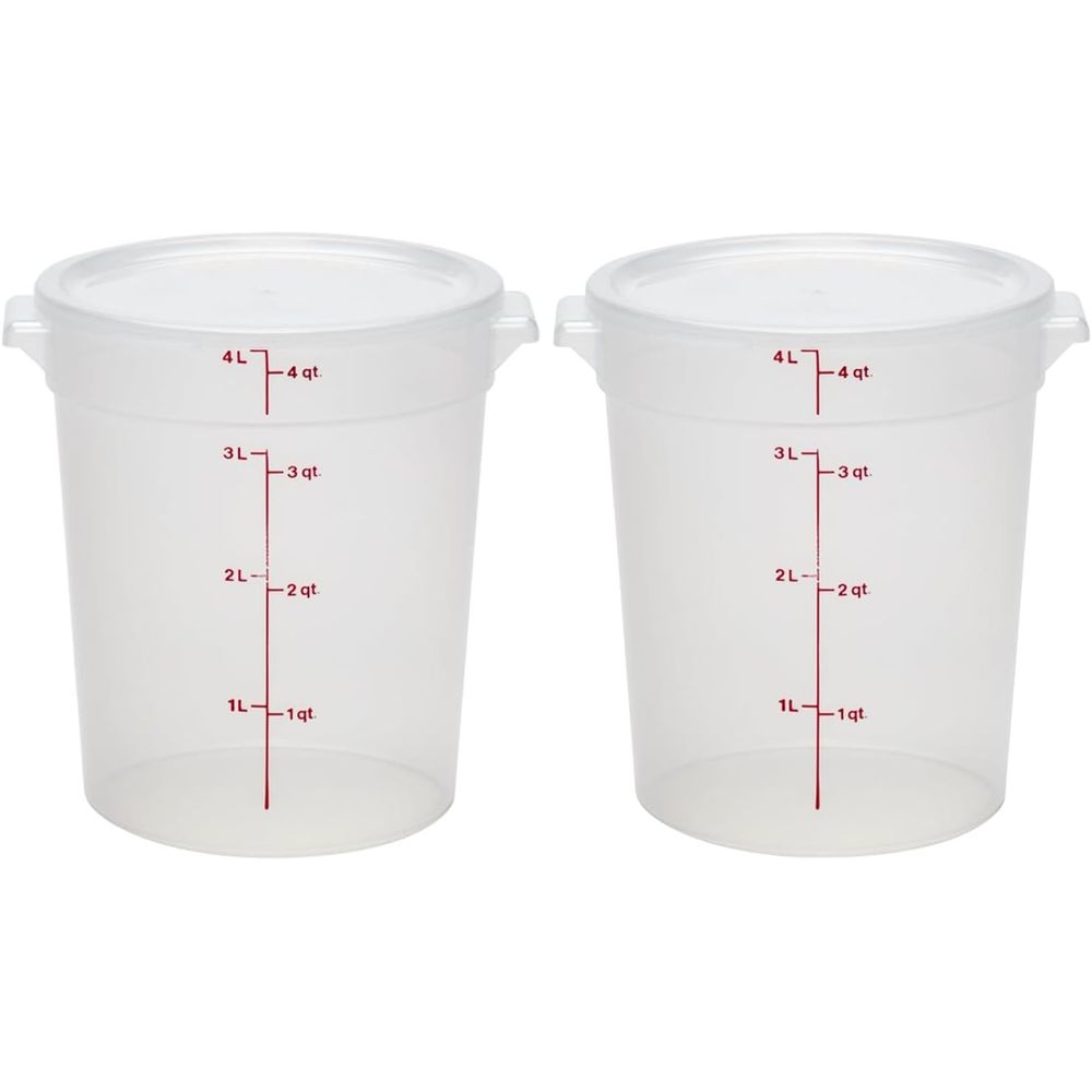 Food Storage Quart Containers - Pojemniki do przechowywania żywności bez BPA
