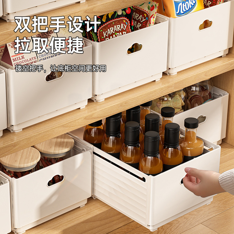 Food Storage Cabinet For Kitchen - Nowy Wysuwany Organizer do Szuflady z