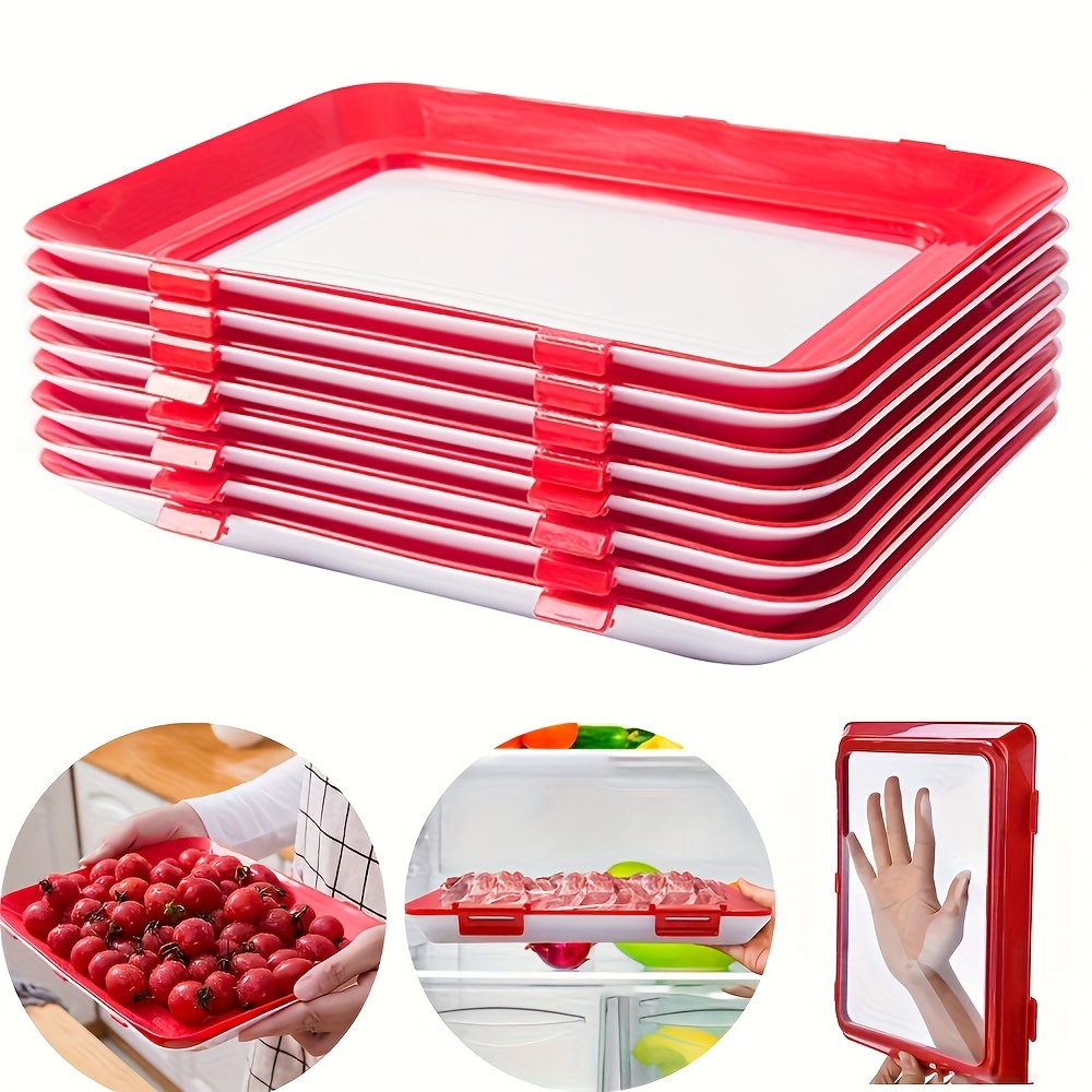 Food Storage Food Safety - Taca do przechowywania żywności, wielokrotnego użytku,