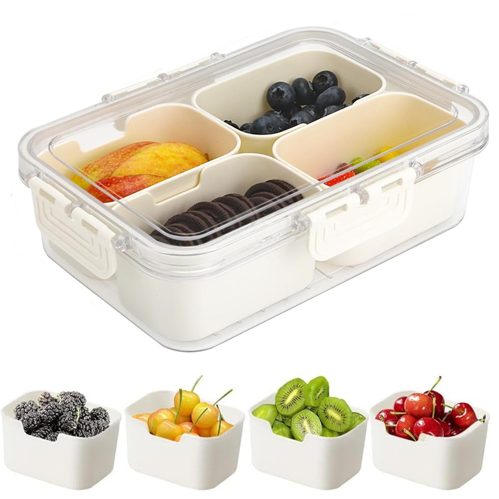 Food Storage Containers With Lids - Przenośny pojemnik na żywność, pojemnik na
