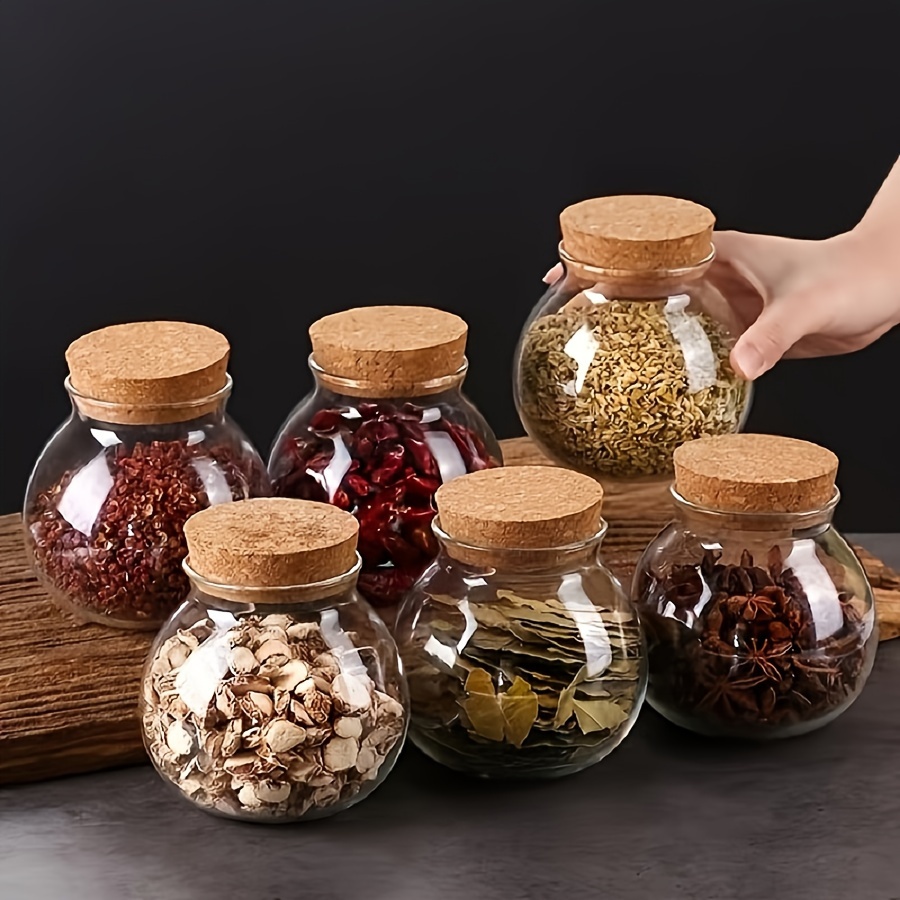 Food Storage Glass Set - 500ML przezroczysty szklany pojemnik do przechowywania,