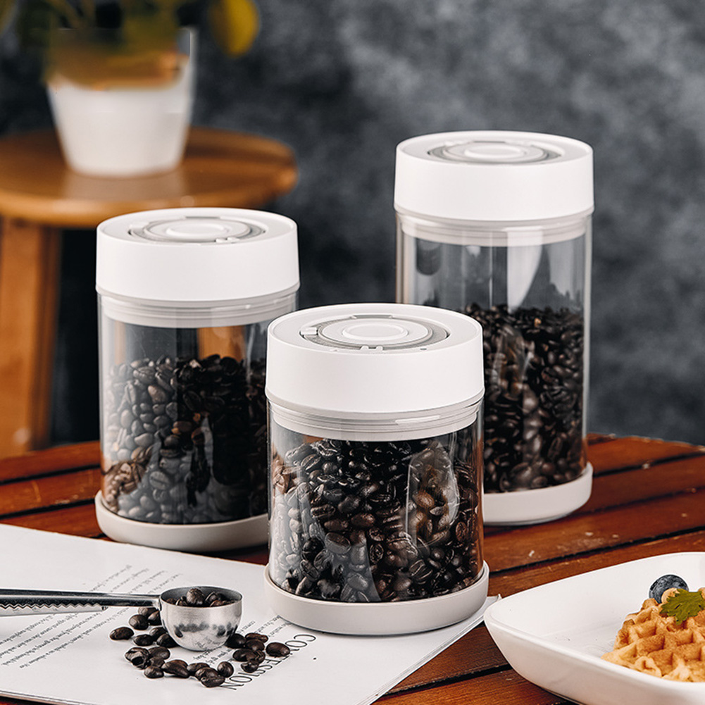 Food Storage Glass Set - Słoik na kawę ze szkła odpornego