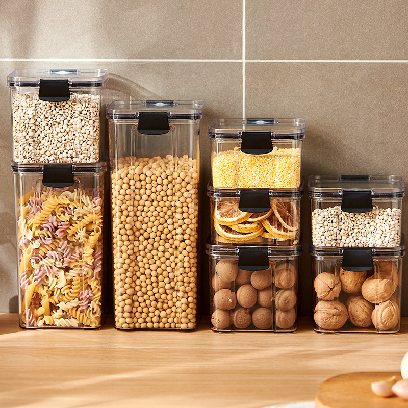 Airtight Cereal Jar - Szczelne słoiki Kuchenny organizer do przechowywania