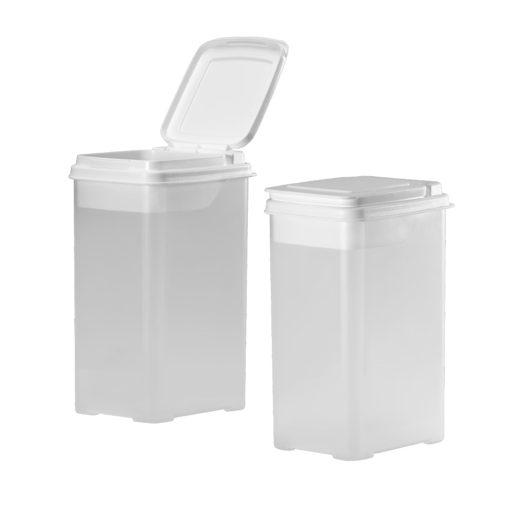 Food Storage Quart Containers - Plastikowe pojemniki na mąkę o pojemności