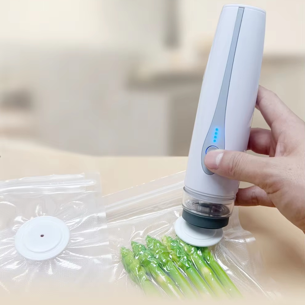 Food Storage Vacuum Sealer Machine - Automatyczna mini pakowarka próżniowa do pakowania,