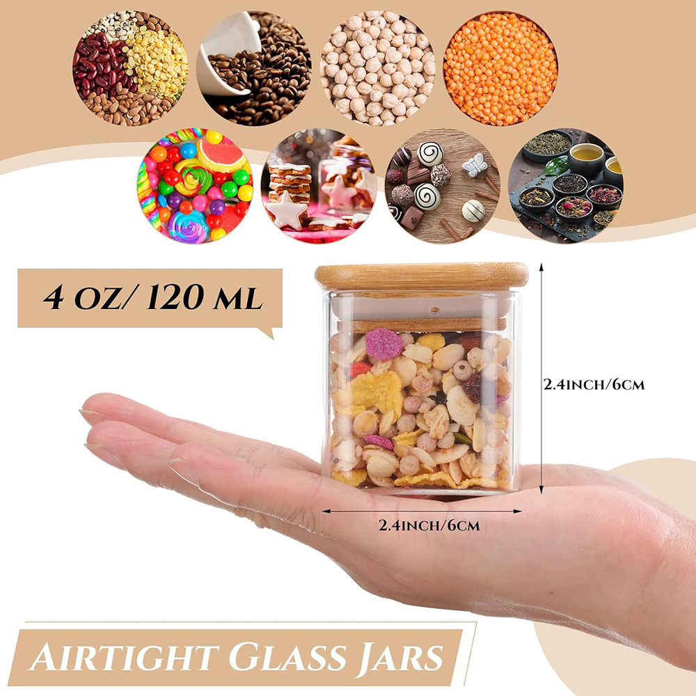 Zestaw szklanych słoików o poj – Food Storage Glass Set recenzja i cena