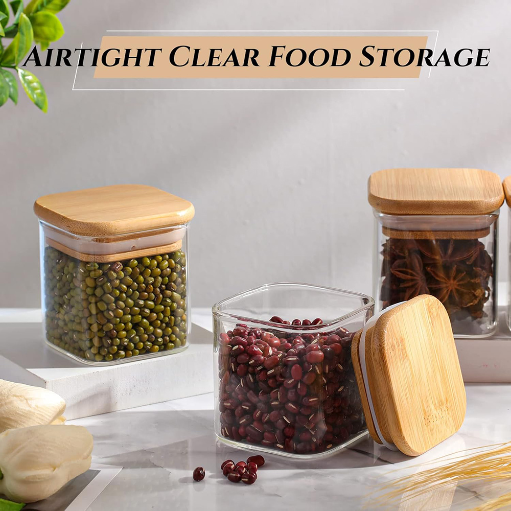 Zestaw szklanych słoików o poj – Food Storage Glass Set recenzja i cena