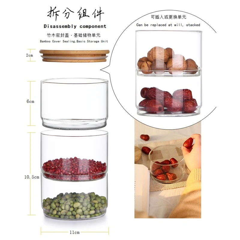 Nowy zestaw 3-warstwowych szkl – Food Storage Glass Set recenzja i cena