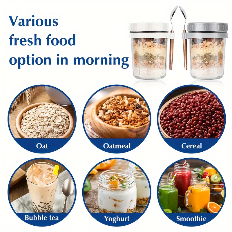 1 szt./2 szt. Szklany kubek na – Food Storage Glass Set recenzja i cena