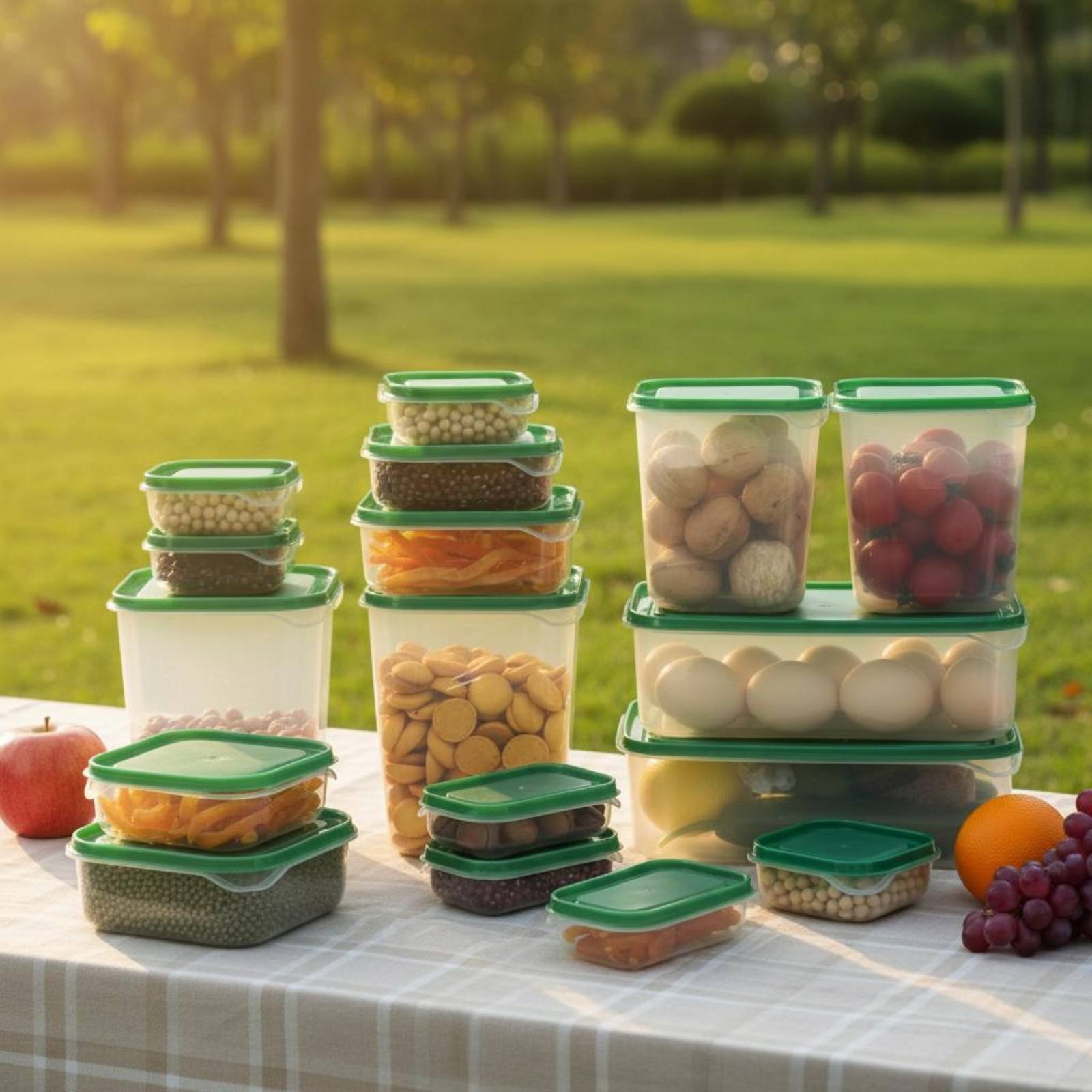 17-częściowy zestaw pojemników – Food Storage Containers With Lids recenzja i cena
