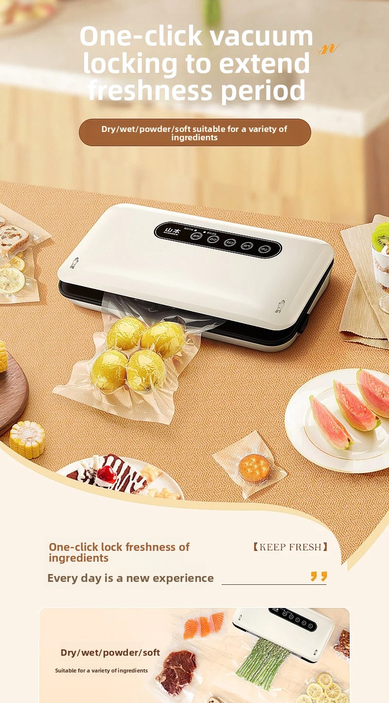 Mini Zgrzewarka Próżniowa Auto – Food Storage Vacuum Sealer Machine recenzja i cena