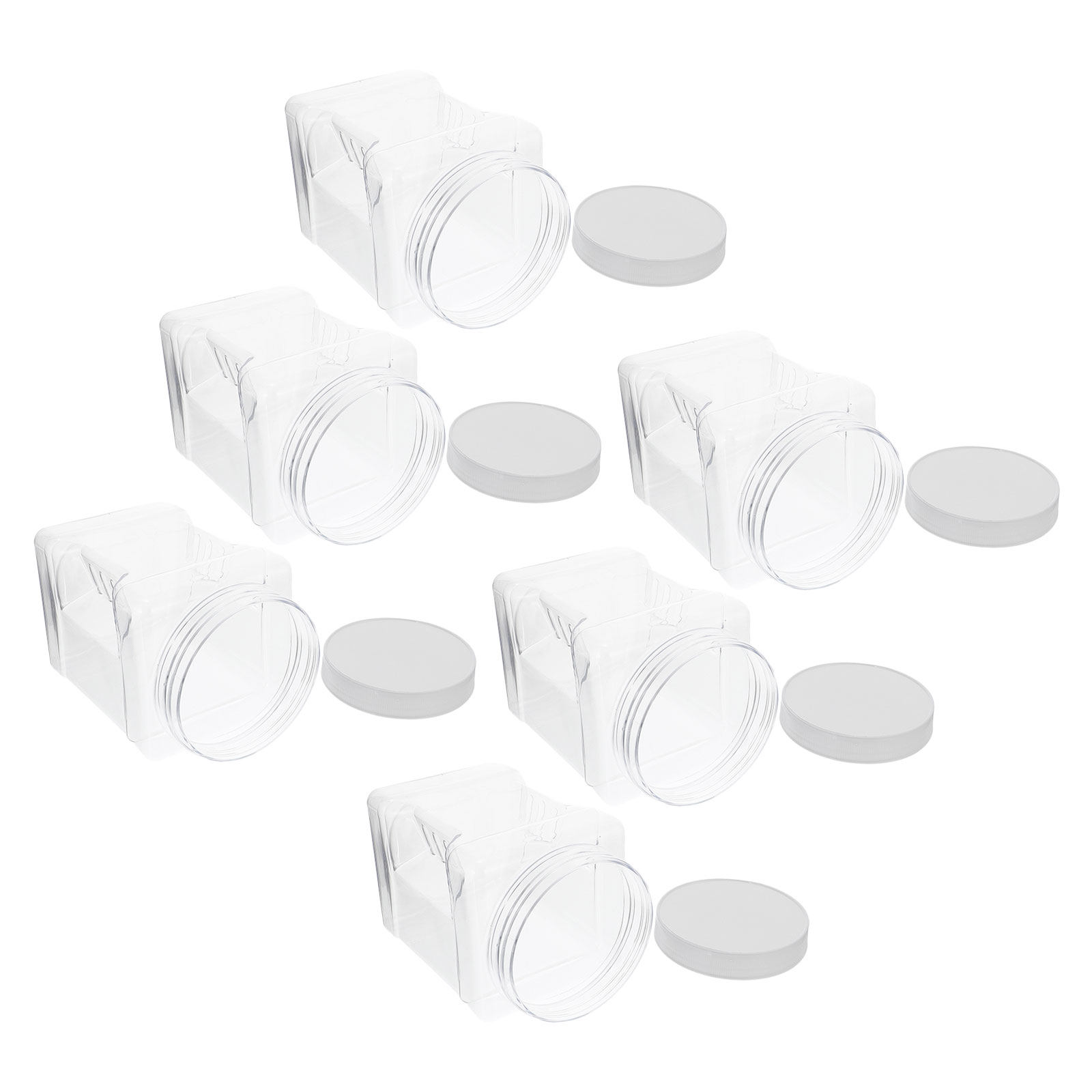 6 sztuk przezroczystych pojemn – Food Storage In Pantry recenzja i cena