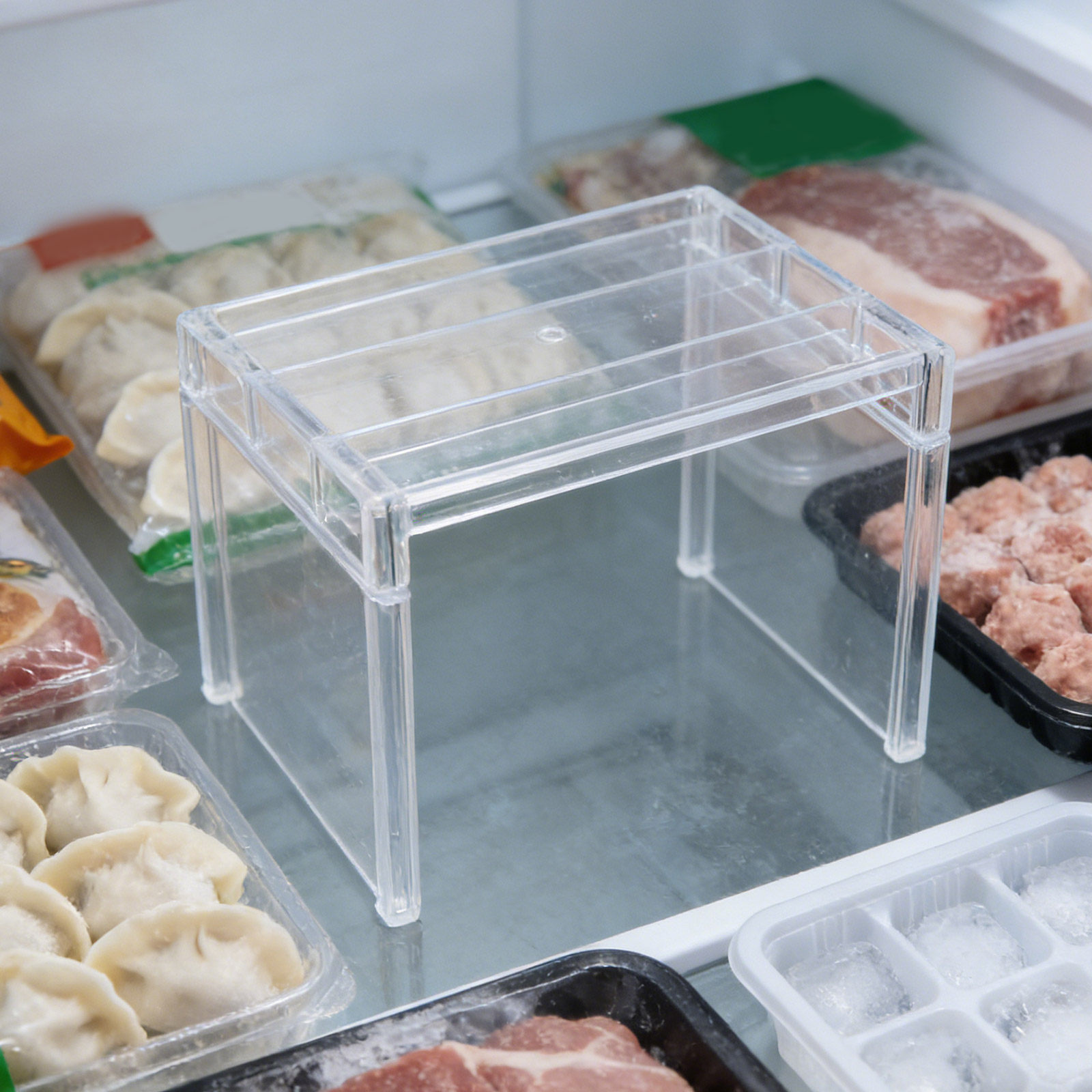 2 szt. Przezroczysta półka org – Food Storage Cabinet For Kitchen recenzja i cena