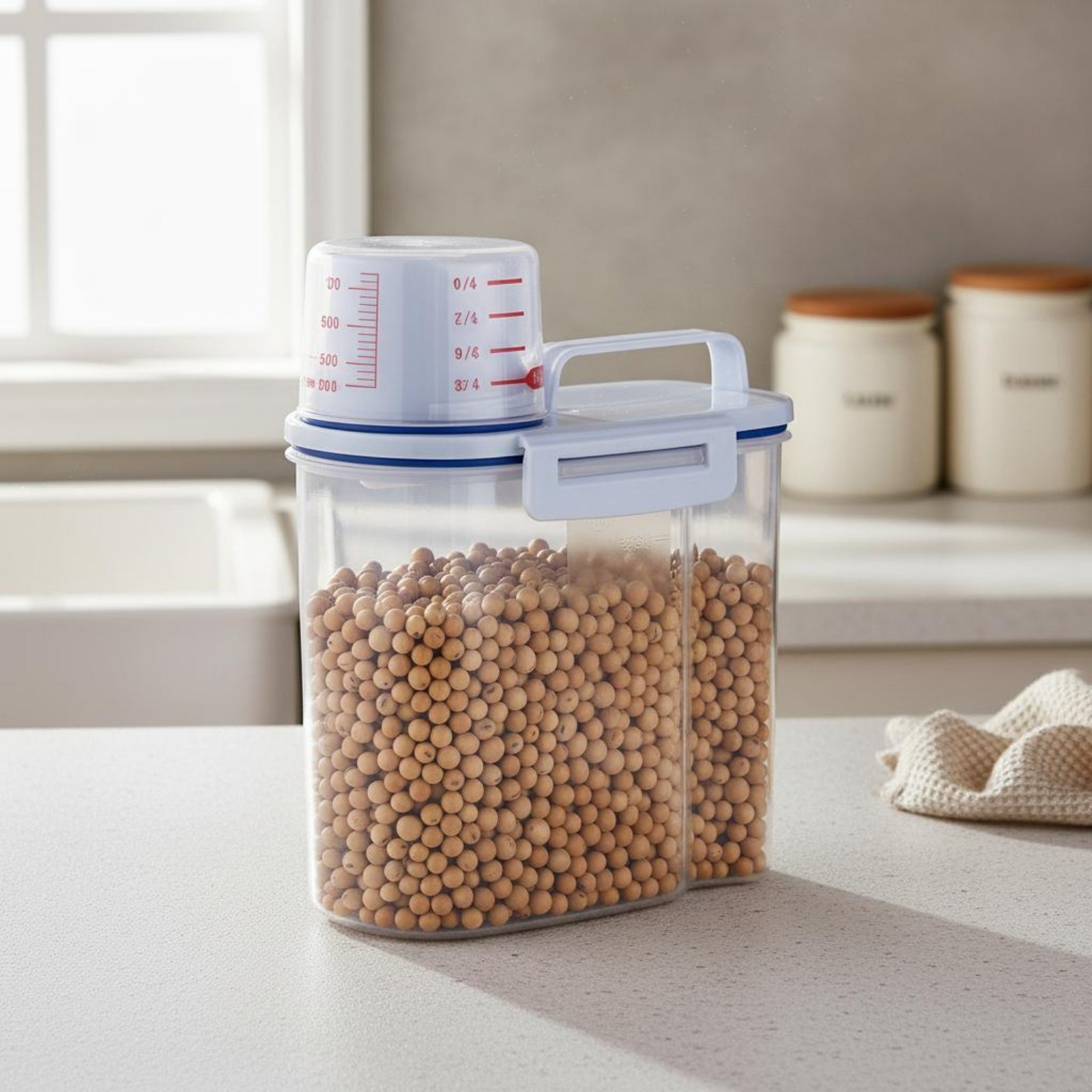 Pojemnik na ryż, bezpieczny do – Food Storage In Pantry recenzja i cena