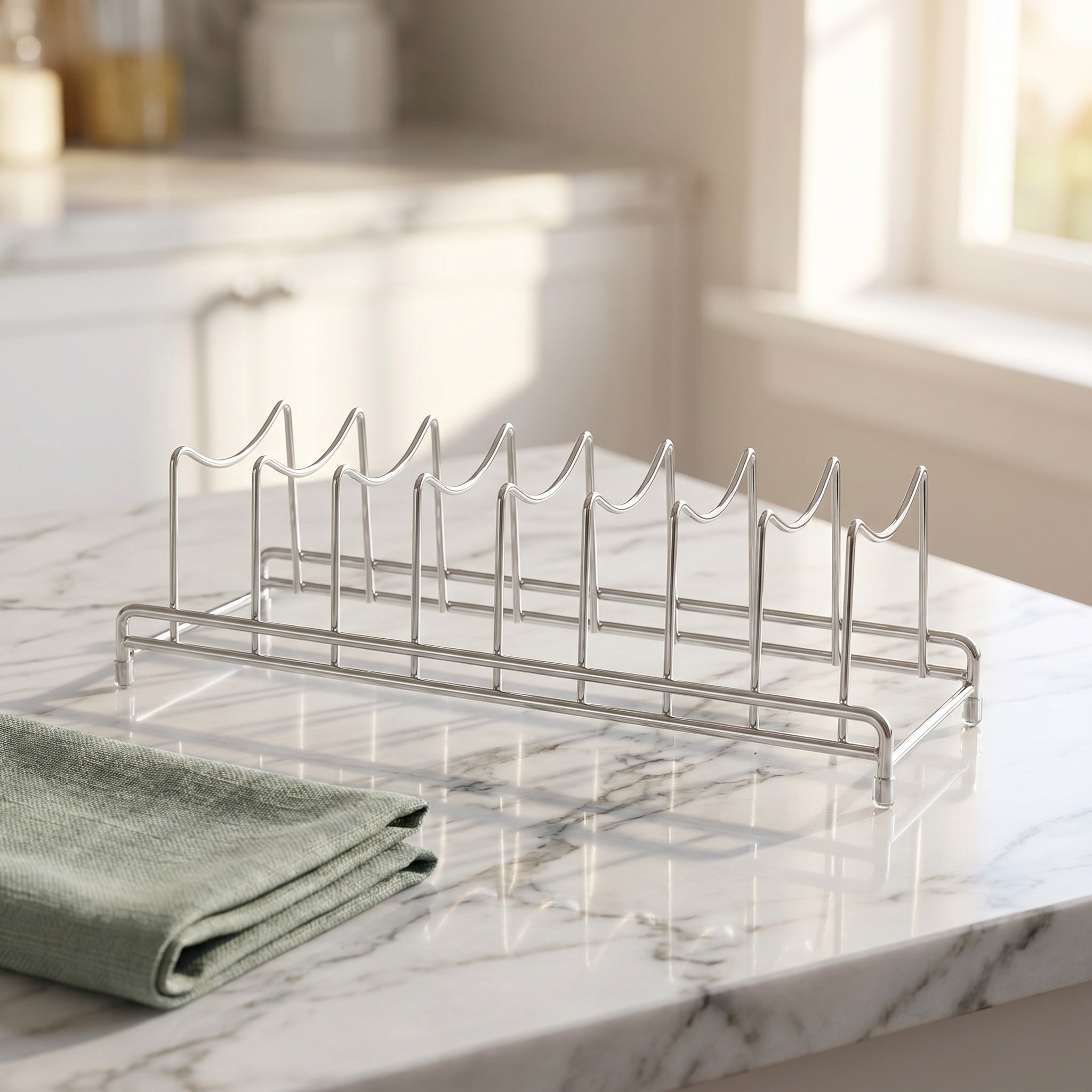 Stojak na pokrywki do garnków  – Food Storage Cabinet For Kitchen recenzja i cena