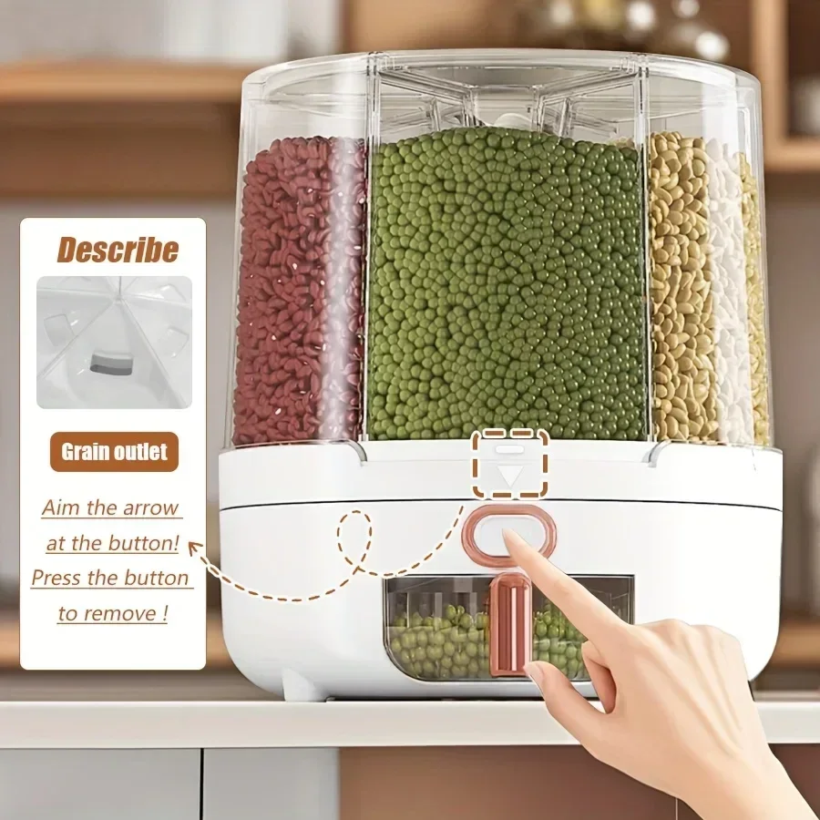 6-komorowy 360 °   Obrotowy, s – Food Storage In Pantry recenzja i cena