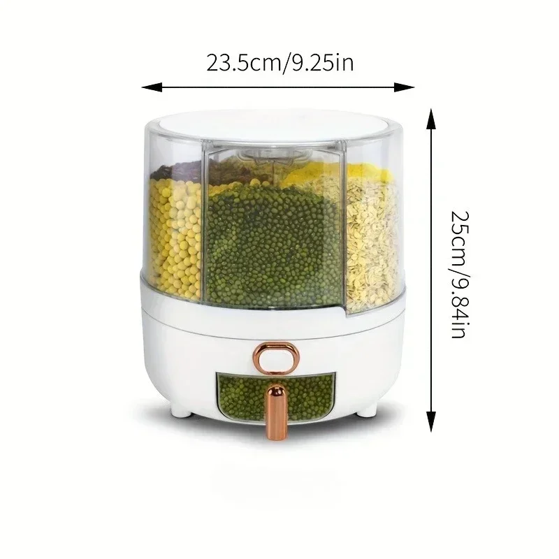 6-komorowy 360 °   Obrotowy, s – Food Storage In Pantry recenzja i cena