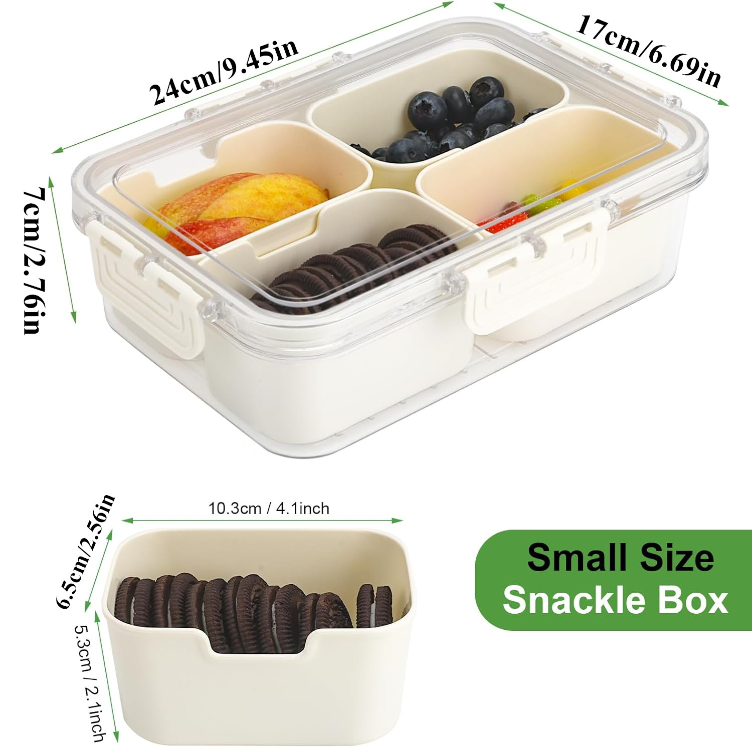 Przenośny pojemnik na żywność, – Food Storage Containers With Lids recenzja i cena