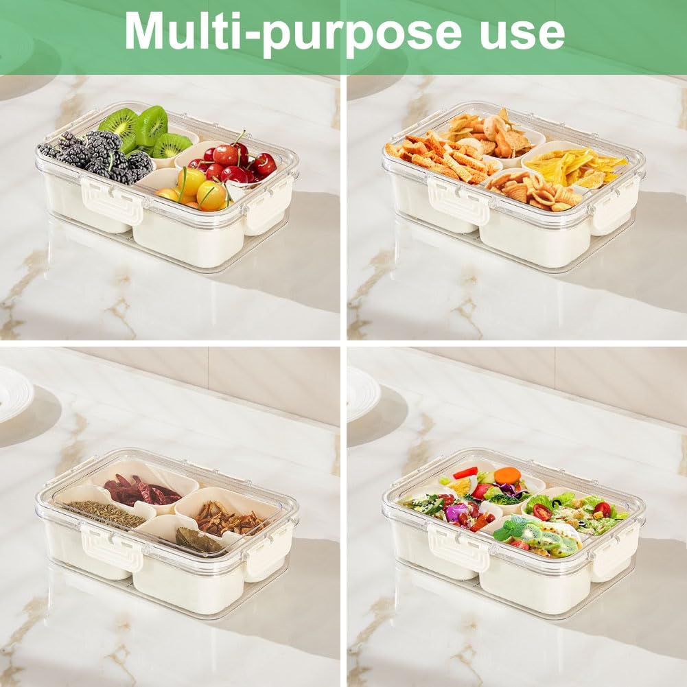 Przenośny pojemnik na żywność, – Food Storage Containers With Lids recenzja i cena