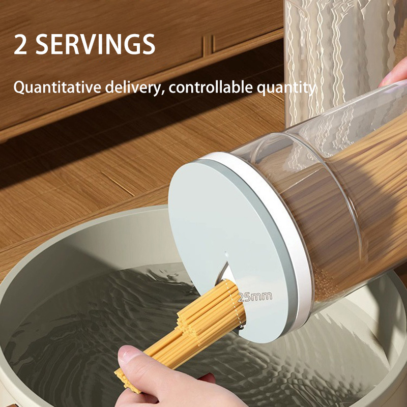 Pojemnik na makaron z tworzywa – Food Storage In Pantry recenzja i cena
