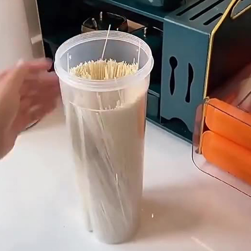 Pojemnik na makaron z tworzywa – Food Storage In Pantry recenzja i cena