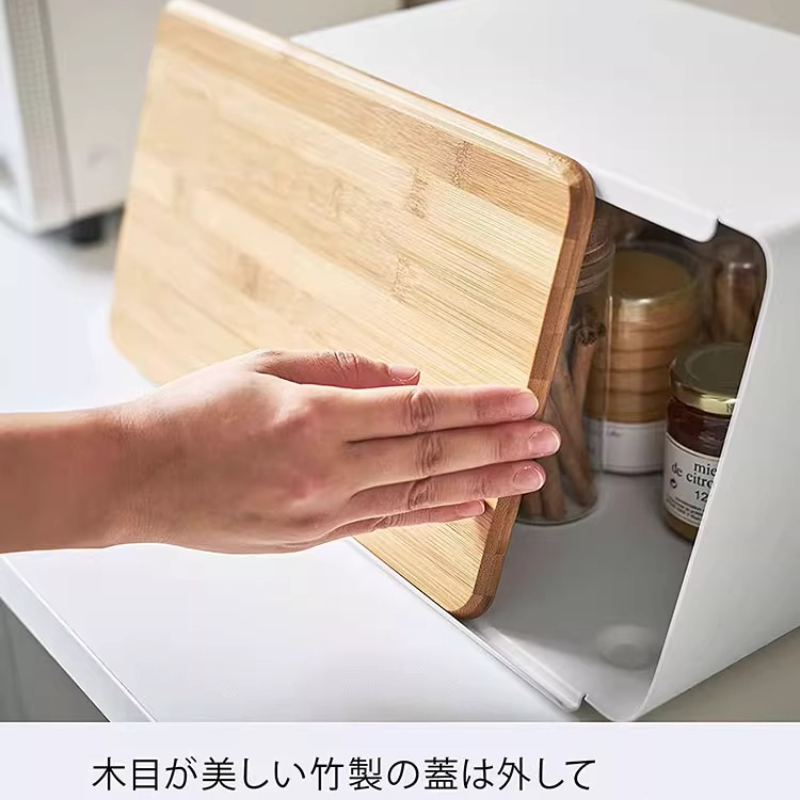 Pojemnik na chleb z bambusa do – Food Storage In Pantry recenzja i cena