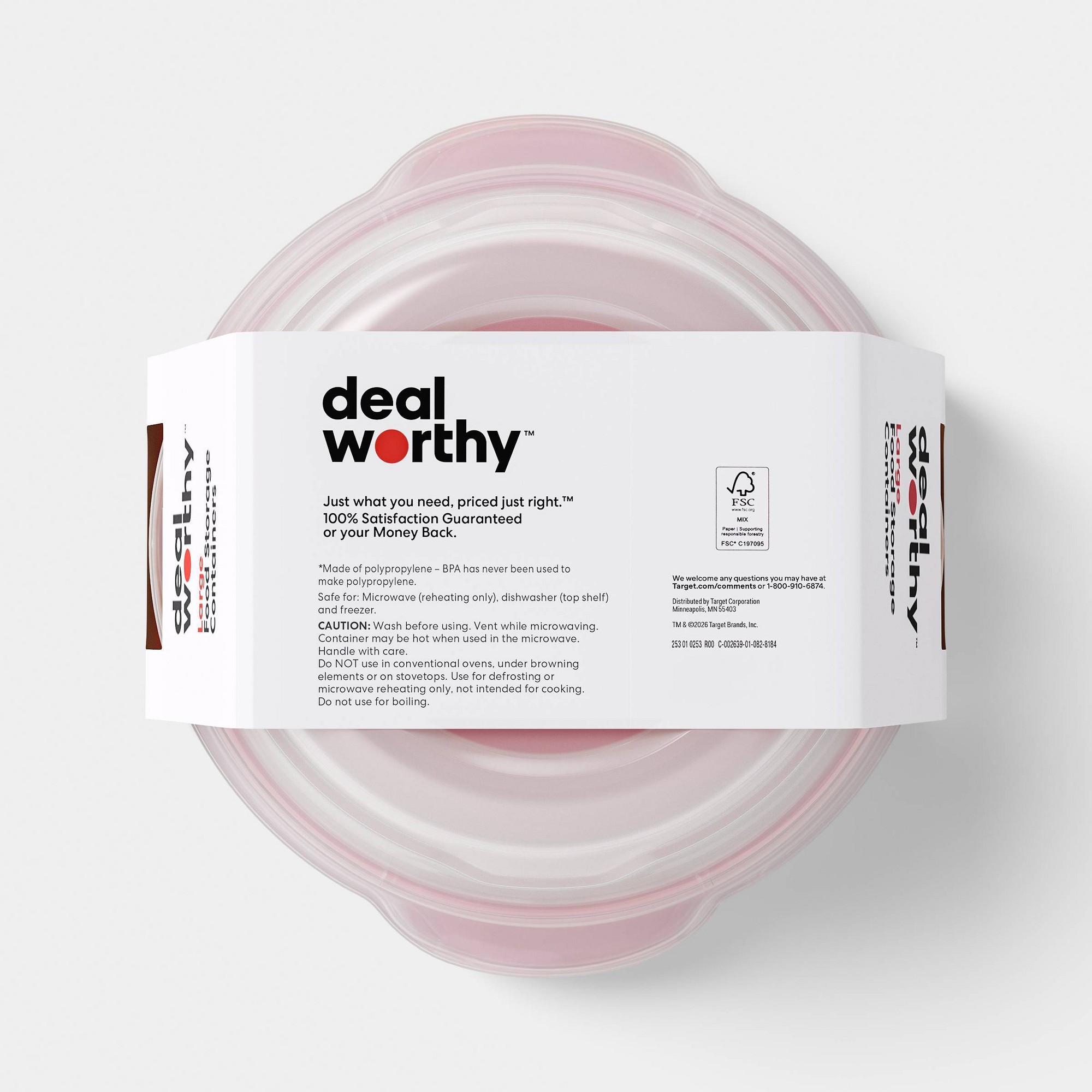Duże okrągłe pojemniki do prze – Food Storage In Pantry recenzja i cena