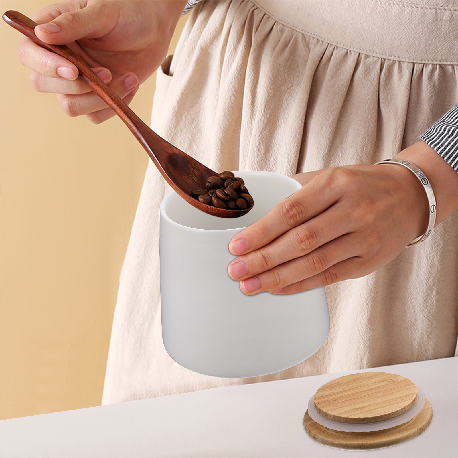 1 zestaw ceramicznych słoików  – Airtight Cereal Jar recenzja i cena