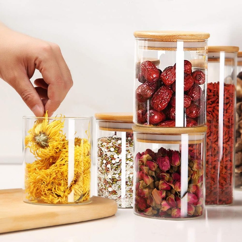 Zestaw 12 szklanych słoików z  – Food Storage Glass Set recenzja i cena