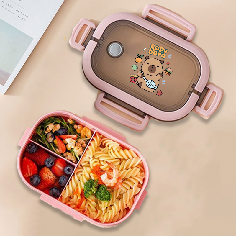 Pudełko na lunch Bento z kapib – Food Storage Boxes recenzja i cena
