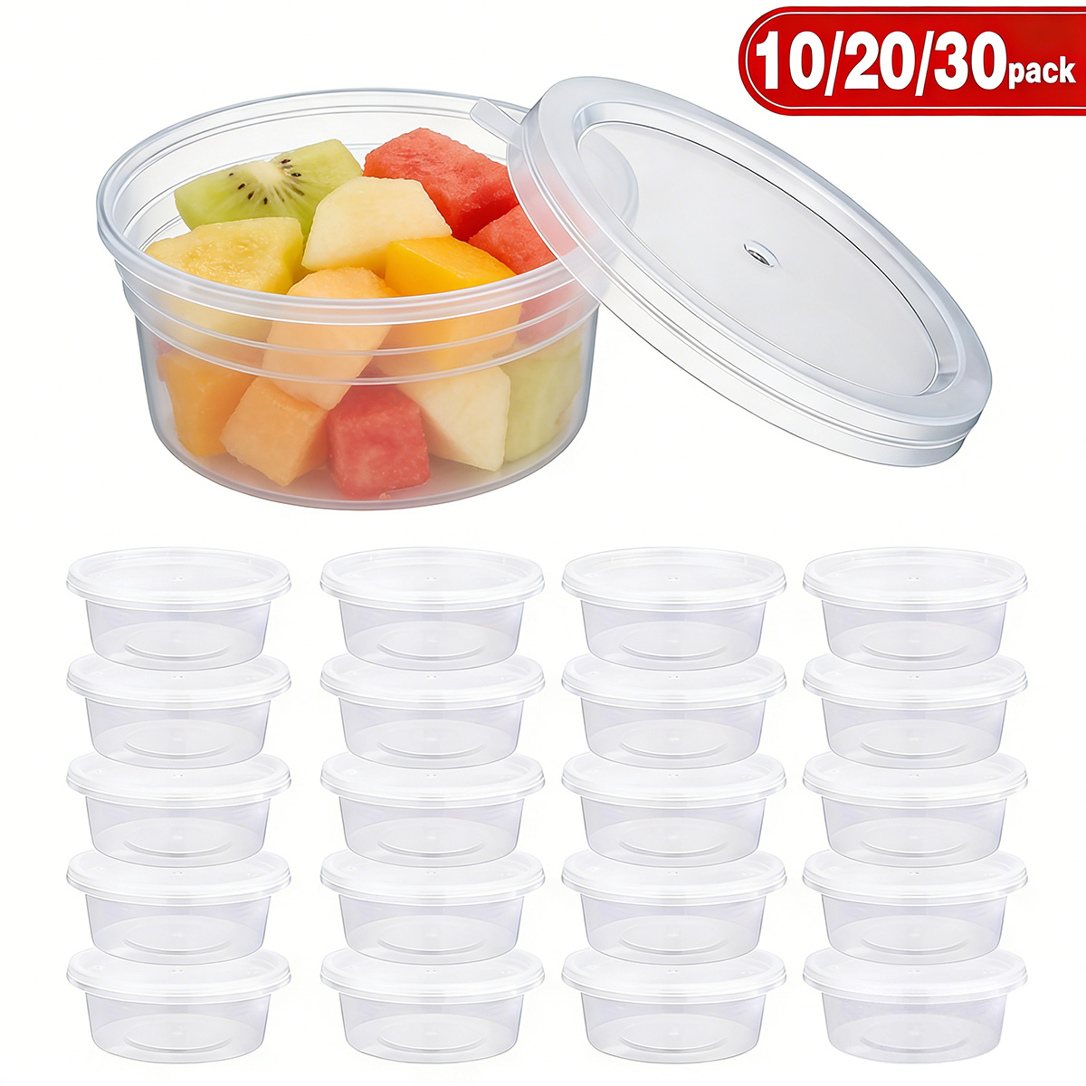 Zestaw 10/20/40 Małych Pojemni – Food Storage Containers With Lids recenzja i cena