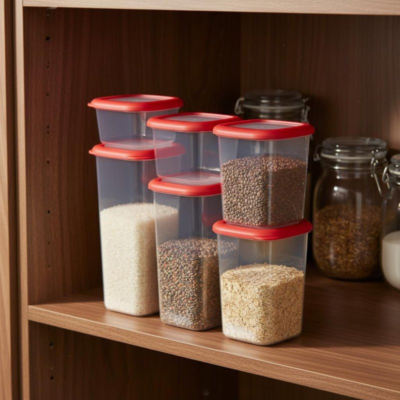 6-częściowy zestaw szczelnych  – Food Storage In Pantry recenzja i cena