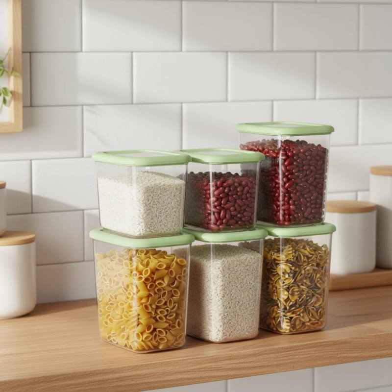 6-częściowy zestaw szczelnych  – Food Storage In Pantry recenzja i cena