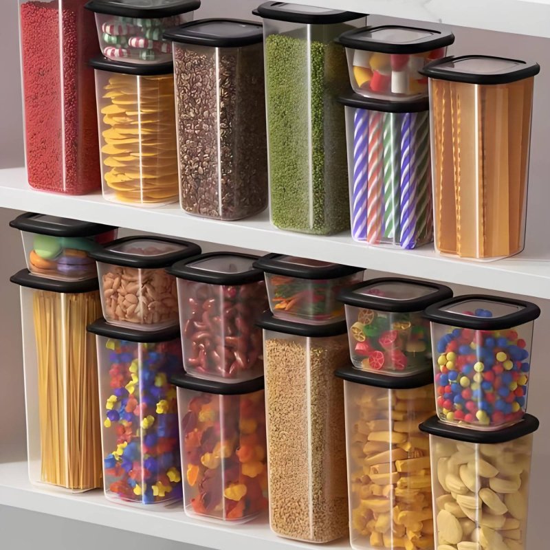 6-częściowy zestaw szczelnych  – Food Storage In Pantry recenzja i cena