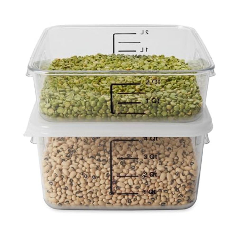 Pojemnik kwadratowy do przecho – Food Storage Quart Containers recenzja i cena