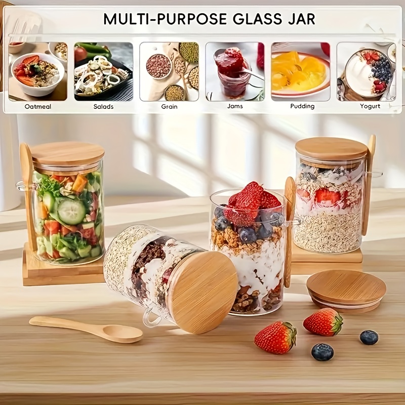 Zestaw 1/2/4/8 szt. szklanych  – Food Storage Glass Set recenzja i cena
