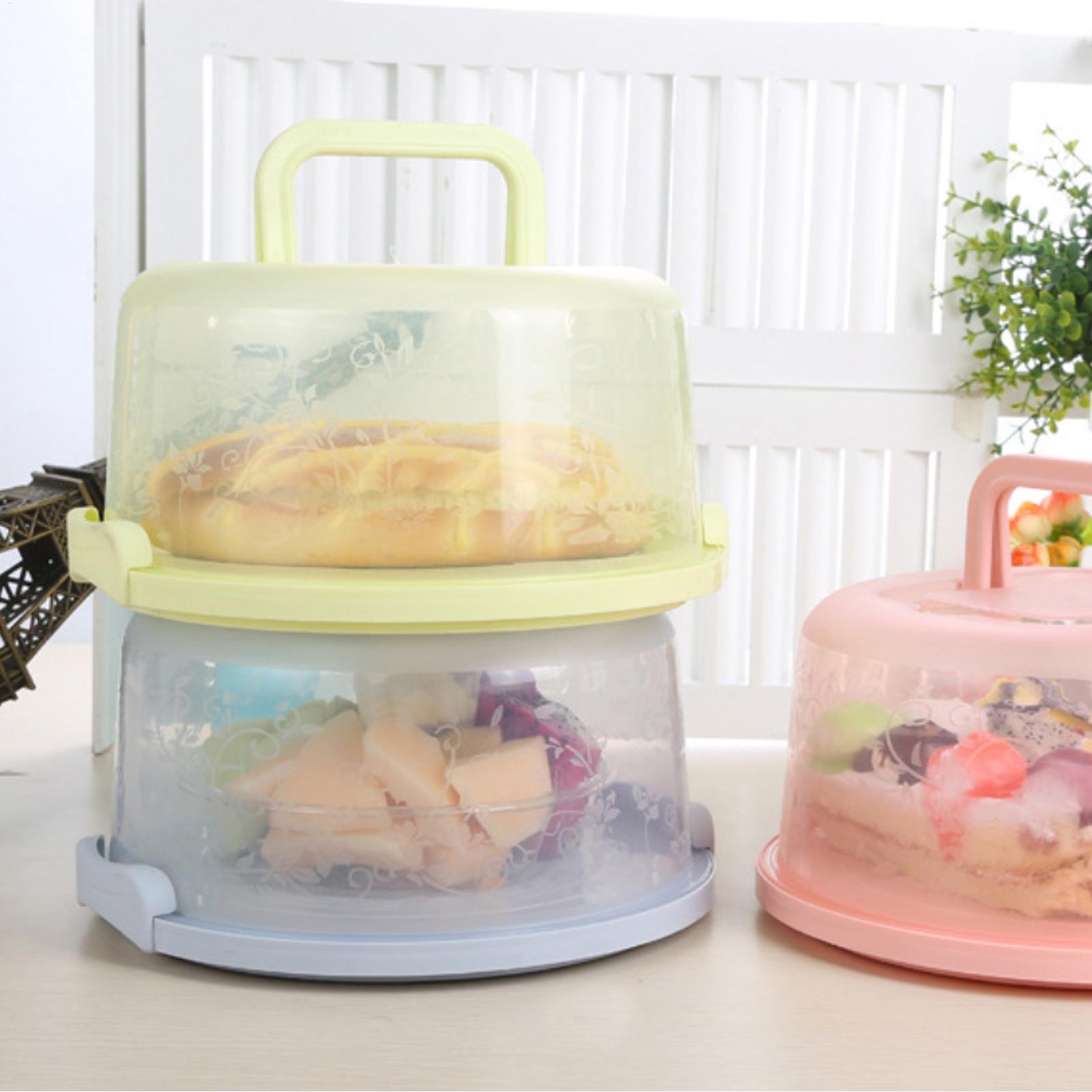 Przenośny pojemnik na ciasto,  – Food Storage Boxes recenzja i cena