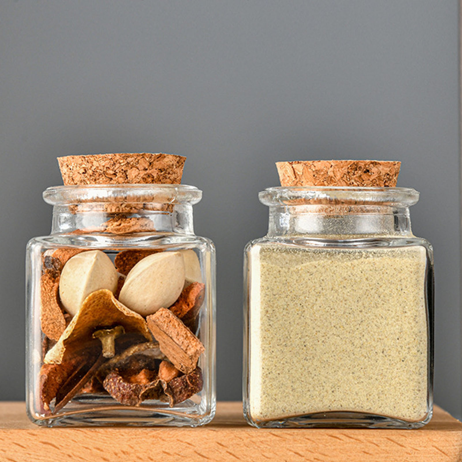 1/5/10 szt. Szklane słoiki do  – Food Storage In Pantry recenzja i cena