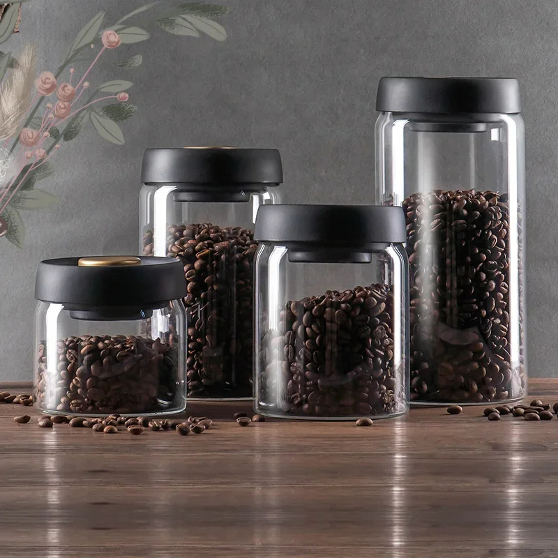 Słoik próżniowy na ziarna kawy – Food Storage Glass Set recenzja i cena