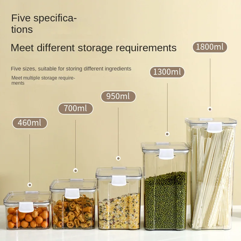 Zapieczętowane słoiki do przec – Airtight Cereal Jar recenzja i cena