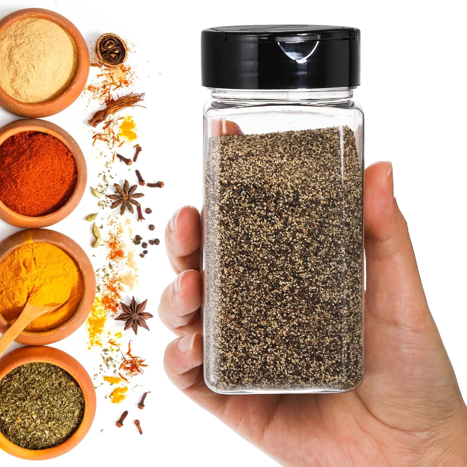 Kwadratowe, duże plastikowe sł – Food Storage Containers With Lids recenzja i cena