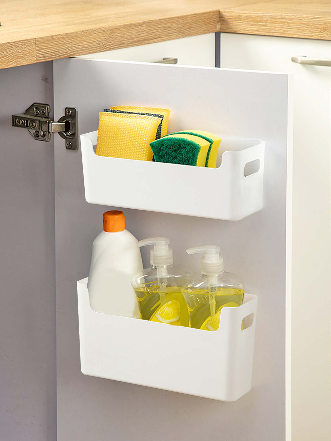 Organizer do drzwi szafek bez  – Food Storage Cabinet For Kitchen recenzja i cena