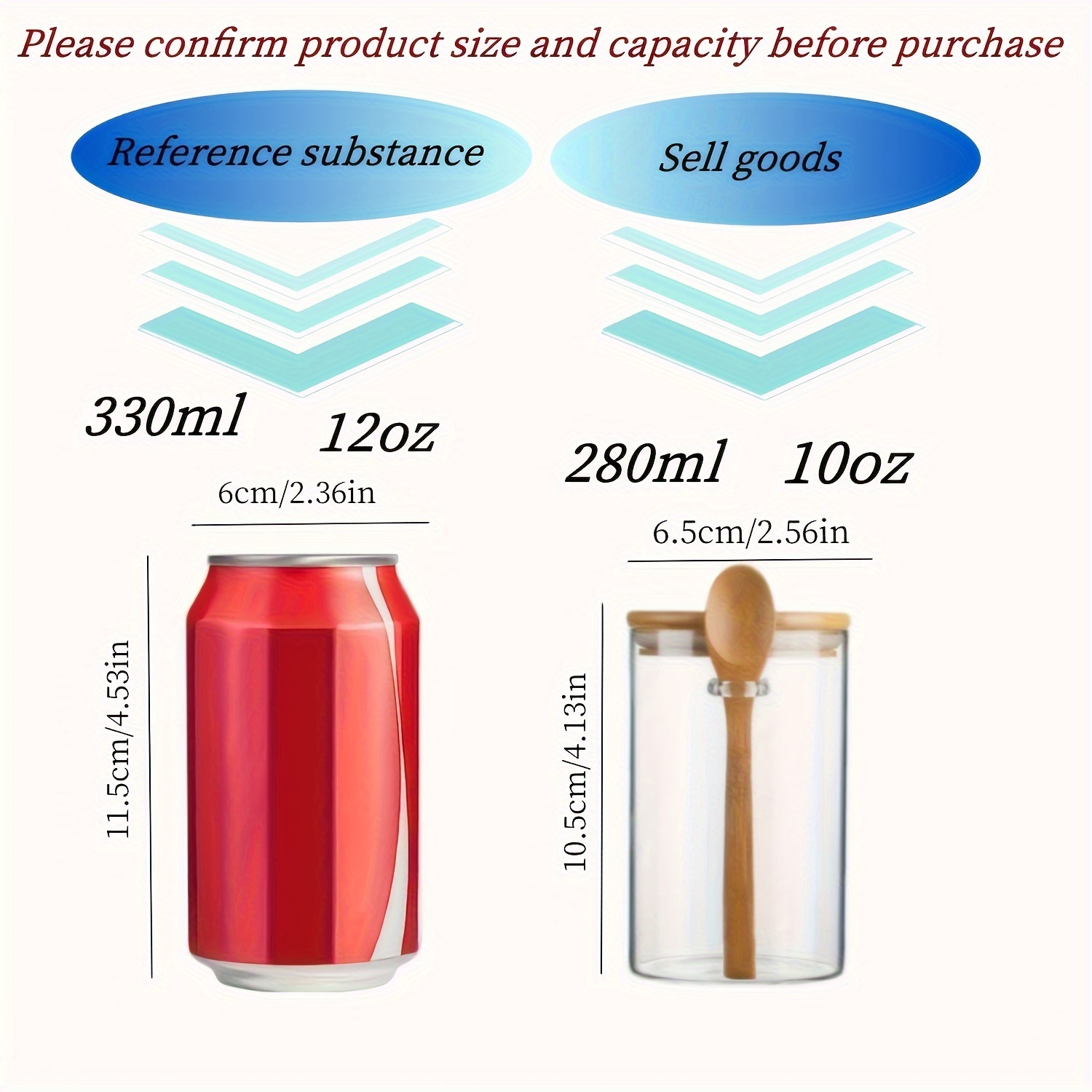 Słoik na słodycze 280 ml, słoi – Food Storage Glass Set recenzja i cena