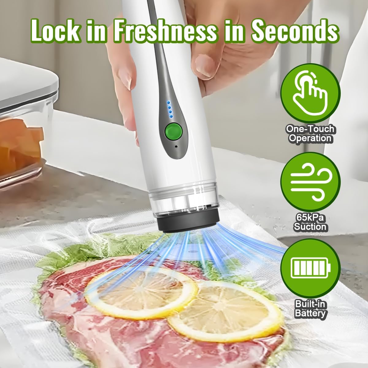 Automatyczna mini pakowarka pr – Food Storage Vacuum Sealer Machine recenzja i cena