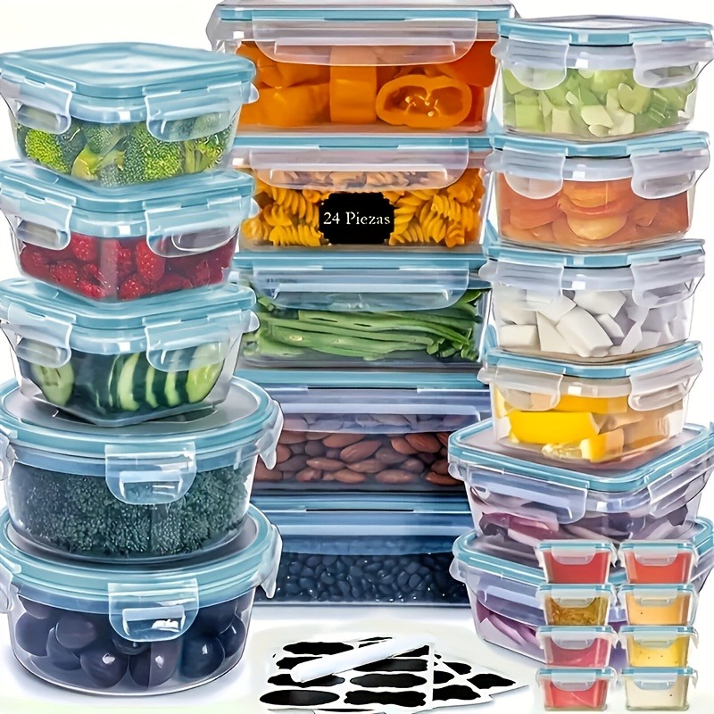 48-częściowy zestaw pojemników – Food Storage Containers With Lids recenzja i cena