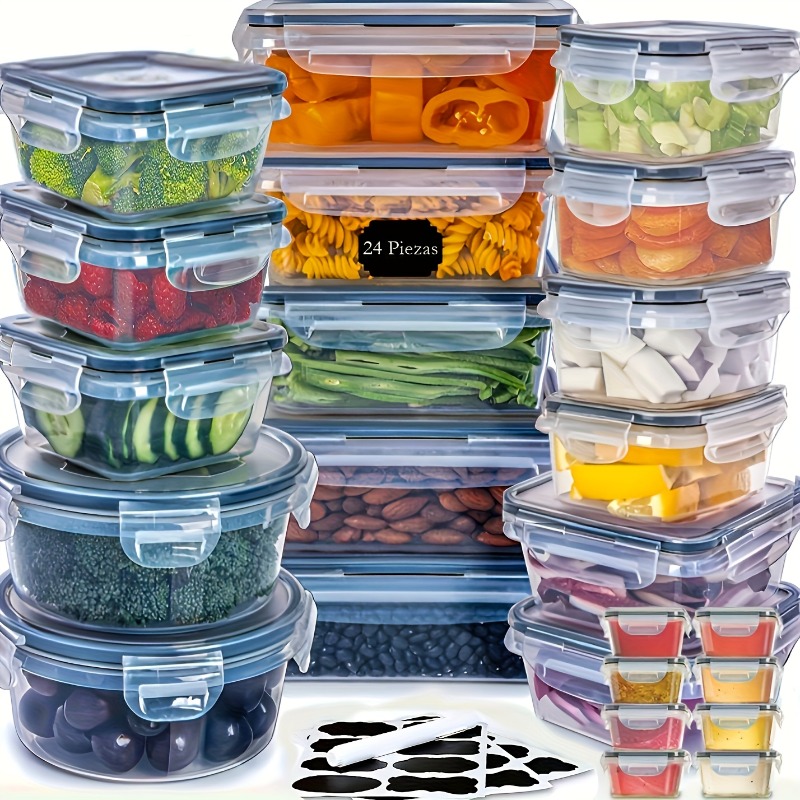 48-częściowy zestaw pojemników – Food Storage Containers With Lids recenzja i cena