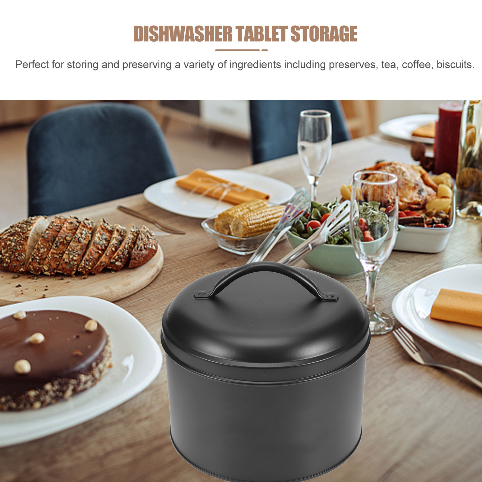 Metalowy pojemnik do przechowy – Airtight Cereal Jar recenzja i cena