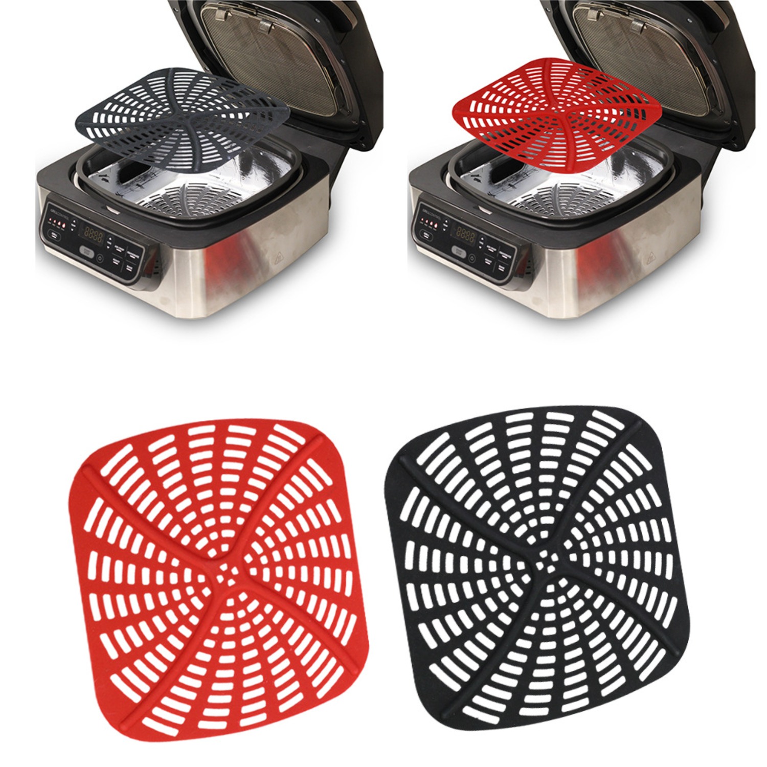 Zestaw 2 silikonowych wkładek  – Ninja Air Fryer Af300 recenzja i cena