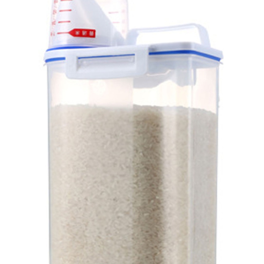 2 szt. wygodnych pojemników na – Airtight Cereal Jar recenzja i cena